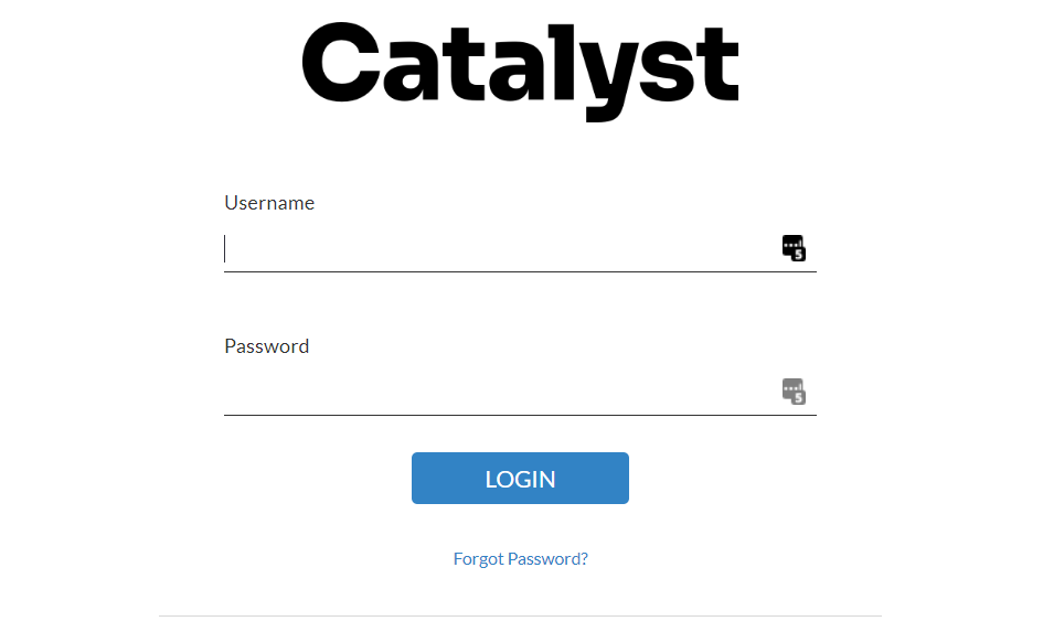 Login to a Device & Unlock the App (Catalyst) Catalyst